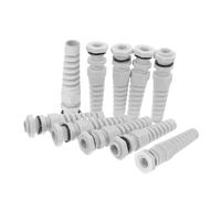 HOMSFOU Lot de 10 connecteurs de presse-étoupe en nylon pour fils réglables avec design résistant à la torsion pour un usage domestique et industriel