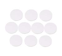 HOMSFOU Lot de 10 Panneaux Ronds en Toile de Coton pour Peinture à L'Huile pour Artistes 30Cm Texture Solide Utilisation Facile Peinture Artistique Fournitures