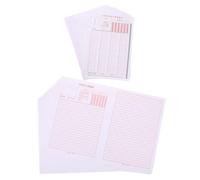 HOMSFOU Lot De 100 Feuilles De Papier Cartonné Pour Dissertations Et Examens De La Fonction Publique