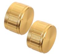 HOMSFOU Lot de 2 Boutons de Commande Universels en Abs et Métal pour Réglage Électrique du Thermostat, Compatibles Cuisinière et Chauffage Électrique à Domicile