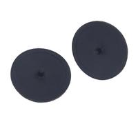 HOMSFOU Lot de 2 Disques de Rétrolavage en Caoutchouc pour Machine à Café Expresso, Tapis de Nettoyage Opaque pour Groupe de Distribution, Outil de Nettoyage pour Bac de Rinçage,