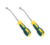 HOMSFOU Lot de 2 Nettoyeurs pour Joints de Carrelage 15 CM en Matériau Robuste Poignée Antidérapante Ergonomique Outil D’Ouverture et Nettoyage de Joints pour Sol Intérieur et Extérieur