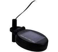 HOMSFOU Lot de 2 Panneaux Solaires Rotatifs Mini Polysilicium Accessoires pour Éclairage Solaire Extérieur de Jardin Chargeur Portable Compact pour Lampes à Sol Compatible Camping