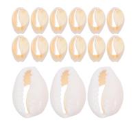 HOMSFOU Lot de 2 Pendentifs en Coquillage Naturel Spiralé 12-14Mm 40G Breloques Décoratives pour Création de Bijoux DIY Perles Coquillage Artisanales pour Vases et Accessoires Marins