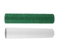 HOMSFOU Lot de 2 Poteaux à Gratter pour Chatons en Corde de Jute Résistante à l'usure, 50 Cm de Hauteur, Diamètre 8 Cm, Accessoires de Remplacement pour Arbre à Chat D’intérieur, Vert