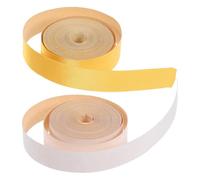 HOMSFOU Lot de 2 rouleaux de bandes autocollantes pour bordure d'abat-jour, chaque tissu couvre le ruban adhésif pour une restauration sans couture, décoration d'abat-jour, réparation de bordure