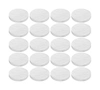 HOMSFOU Lot de 20 Mèches en Laine Céramique Isolante Ronde pour Cheminée de Table au Bioéthanol, Noyau en Fibre Céramique Résistant Haute Température, Accessoires de Remplacement