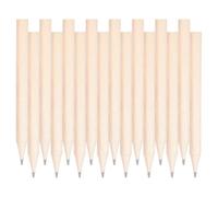 HOMSFOU Lot de 200 Demi-Crayons en Bois Naturel Ronds Courts Hb Pré-Taillés Mini Crayons de Bureau et École pour Prise de Notes Précise et Usage Scolaire ou Professionnel