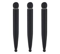 HOMSFOU Lot de 3 Bâtons de Massage D'acupuncture Noirs, Stylo D'acupression Manuel Multifonction pour Soin Peau, Massage des Pieds, Nuque et Dos, Outil Portable de Relaxation et Bien-