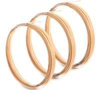 HOMSFOU Lot de 3 rouleaux de bandes de bambou pour tisser une surface lisse et plate - Bandes de tissage fines et plates - Fournitures de tissage de paniers en osier - Jaune