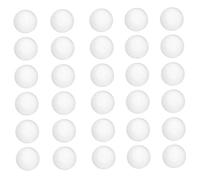 HOMSFOU Lot de 30 Galets De Verre Décoratifs Plats 15 Mm en Verre D’Art Transparent Adhésifs pour Décoration Intérieure, Remplissage De Vase Et Projets DIY Créatifs