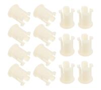 HOMSFOU Lot de 30 Inserts Plastique pour Roulettes Pivotantes Douille de Roue Plastique Support Fiable et Résistance à L'usure pour Chaises de Bureau à Domicile Bureau