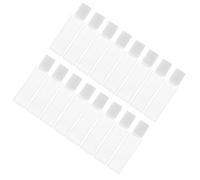 HOMSFOU Lot de 30 Mini Bouteilles Vides Multifonctions en Polypropylène, Petites Bouteilles Portables Transparentes pour Solution de Soin Lentilles, Accessoires de Voyage Pratiques