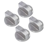 HOMSFOU Lot de 4 boutons de rechange en métal durable pour cuisinière à gaz