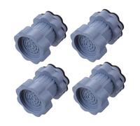 HOMSFOU Lot de 4 coussinets anti-vibrations réglables et résistants aux chocs pour machine à laver - Tapis de réduction du bruit pour sèche-linge - Design élégant pour une expérience de lavage stable
