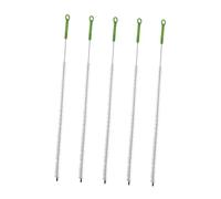 HOMSFOU Lot de 5 brosses flexibles flexibles pour enlever les bouchons de cuisine, salle de bain, outil d'épilation durable avec poils en spirale