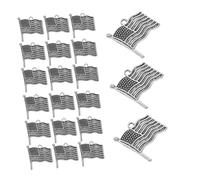 HOMSFOU Lot De 50 Breloques En Métal À Suspendre Pour La Fabrication De Bijoux Porte-Clés Bracelets Porte-Clés Décoration DIY