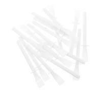 HOMSFOU Lot de 50 épandeurs de colle flexibles pour le travail du cuir et du bois - Outil d'application précis pour peinture à l'huile - Grattoirs polyvalents pour une couverture uniforme de la colle