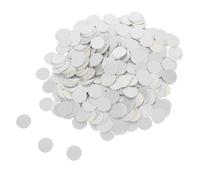 HOMSFOU Lot de 500 Joints D'étanchéité pour Bouchons de Bouteilles et Bocaux 28 Mm en Aluminium, Opercules Scellés par Induction, Anti-fuites pour Stockage Alimentaire et Cosmétique,