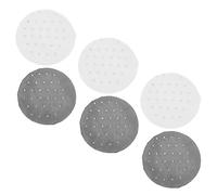 HOMSFOU Lot de 6 Filets à Cheveux Strassés Invisibles, Petite Taille, Élastiques pour Chignons, pour Filles et Femmes Danseuses, Gymnastique et Coiffures de Ballets, Noir et Blanc,