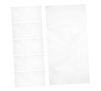 HOMSFOU Lot De 6 Grilles D'aération Avec Adhésif : 39,5 X 20,5 Cm, Transparentes, Pour Optimiser Le Flux D'air, Adaptées Aux Murs, Plafonds, Sols, Évents, Maison, Bureau