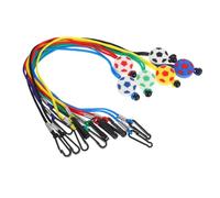 HOMSFOU Lot de 6 Lanières de Cou Réglables pour Masque Garçon et Filles, Cordon Anti-perte Motif Dessin Animé, Maintien Confortable et Coupe-vent pour École, Voyage et Activités en Plein