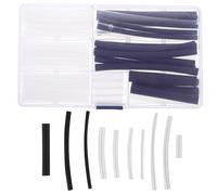 HOMSFOU Lot de 78 Set de Embouts Thermorétractables Transparents pour Lacets de Chaussures, Outils de Réparation et Raccourcissement Universels, Accessoires Pratiques pour Entretien