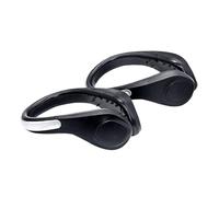HOMSFOU Lumières à Clipser pour Chaussures de Course LED Noir, Design Antidérapant, Clignotement Rapide, 2 Pièces, Équipement de Sécurité Course Nocturne Promenade du Soir