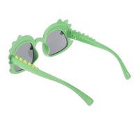 HOMSFOU Lunettes de Soleil Dinosaures pour Enfants, Lunettes de Soleil Vertes en Plastique pour Tout-petits, Garçons Et Filles