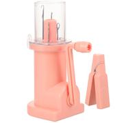 HOMSFOU Machine à Tricoter Manuelle Compacte pour DIY Légère et Facile à Utiliser Tricotin Circulaire pour Fils Légers Outil Créatif pour Débutants et Fabrication de Bracelets