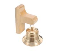 HOMSFOU Magnetic Wooden Door Chime Bell for Door Opening Metal Wind Bell with Easy Magnetic Installation for Entry Alert and Home Decor