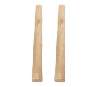 HOMSFOU Manche de Marteau en Bois 2 Pcs 500 G Poignée Ergonomique Octogonale Multifonction Remplacement Solide pour Marteau à Bois Outil de Bricolage et Camping