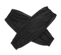 HOMSFOU Manchons De Bras Protecteurs Étanches En Pu Cuir Noir, Élastiques Et Longs, Résistants Aux Éclaboussures D’huile Cuisine Et Travaux Lourds, Lot De, Usage Réutilisable