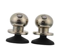 HOMSFOU Manette de Jeu pour Jouer Haute Sensibilité Argenté 2 Pièces Boutons en Cuivre et Silicone Tablette sur Mobiles et Tablettes