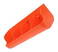 HOMSFOU Mangeoire Murale Plastique pour Porcelets 4 Compartiments Orange, Distributeur D'aliments Multifonction pour Élevage, Abreuvoir pour Cochons et Bétail, Outil Style Style Aléatoire