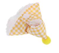HOMSFOU Manteau Chaud pour Perroquet, Cape Perroquet en Peluche, Plaid, Jaune, Taille L, pour Sortie et Photo, pour Oiseaux de Compagnie et Gris D’Afrique