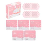 HOMSFOU Masques Yeux à Vapeur Lovely Lot de 5 Pièces, Compresses Chaudes Jetables Parfum Rose, Fatigue Oculaire, Poches, Soin Sommeil et Relaxation, Usage Voyage et Quotidien