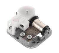 HOMSFOU Mécanisme Musical à Manivelle Rotatif pour Boîte à Musique DIY Double Filetage et Tête Champignon, Accessoire Remplacement pour Fabrication Artisanale