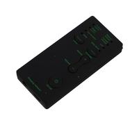 HOMSFOU Microphone à Main Changeur De Voix Portable Disguiser Modulateur Sonore pour Jeux Enregistrement Et Streaming Direct