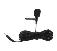 HOMSFOU Microphone à Pince pour Saxophone Soprano, Câble Long, Noir | Blocage du Bruit, Fixation Stable, Haute Sensibilité, Métal et Caoutchouc, pour Grandes Scènes