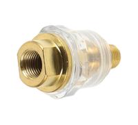 HOMSFOU Mini huilier en laiton - Outil pneumatique lubrificateur automatique - Injecteur d'huile pour un fonctionnement fluide