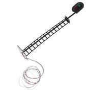 HOMSFOU Miniature de Feu de Signal Ferroviaire Accessoire de Décoration pour Paysage pour Table de Sable Activités DIY