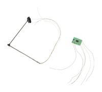 HOMSFOU Miniature LED Traffic Signal Lamp Set Model Street Light for Table and Railway Scene Decor Realistic Small Traffic Signal for Train Layout and Miniature House Display