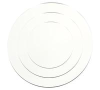 HOMSFOU Miroir Acrylique 3 Pièces Accessoire Darrière-Plan Photo Panneau Daffichage Réfléchissant Accessoire De Studio Photo Utilisation Polyvalente pour La Décoration Photographique
