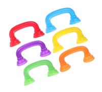 HOMSFOU Modèle De Combiné De Simulation En Plastique 6 Pièces Pour Enfants Chuchotant La Lecture Et La Parole En Classe Et Les Séances De Tutorat M'entendre Son Téléphone