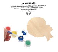 HOMSFOU Modèle DIY Délicat pour Pendentifs Art Créatif Naturel Surface Lisse sans Ponçage pour de Fête des Mères et Personnalisations