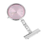 HOMSFOU Montre Suspendue Infirmière à Quartz Cadran Clair et Étanche en Alliage et Verre, Design Élégant pour Usage Médical par Infirmières et Médecins
