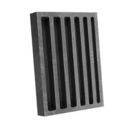 HOMSFOU Moule à Graphite Pour Fusion or Cuivre Et Autres Métaux Non Ferreux Adapté à Chaud Ou Froid