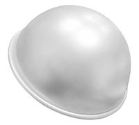 HOMSFOU Moule à Pâtisserie Demi-Sphère en Acier Inoxydable Antiadhésif, 6 Pouces, Résistant aux Hautes Températures, pour Cuisson au Four et Pâtisserie à Domicile