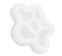 HOMSFOU Moule à Tray de Rangement Silicone pour Époxy Moule de Plaque pour Diy de Plateau Décoratif et Bijoux